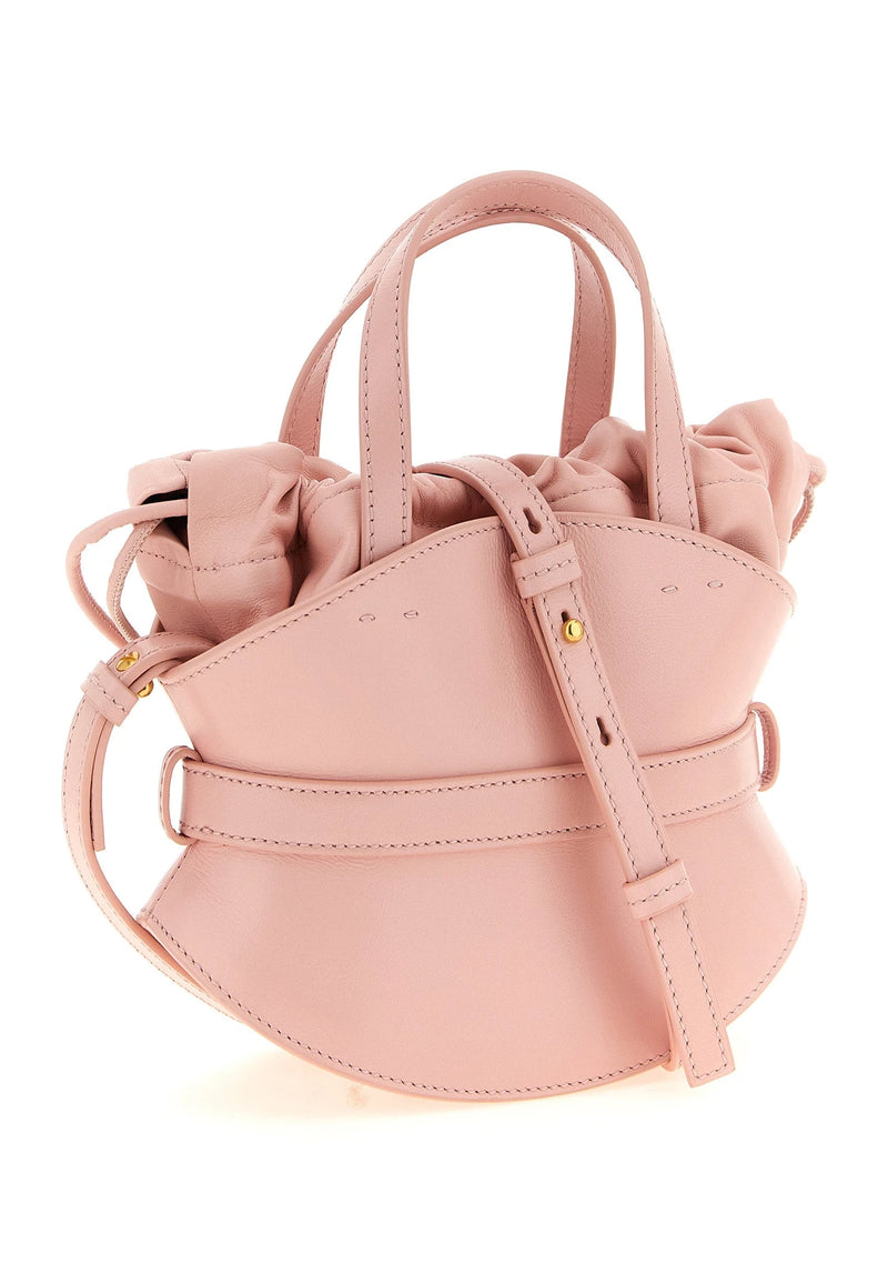 Balmain Bucket Bag in pink, Calfskin Leather — view 2