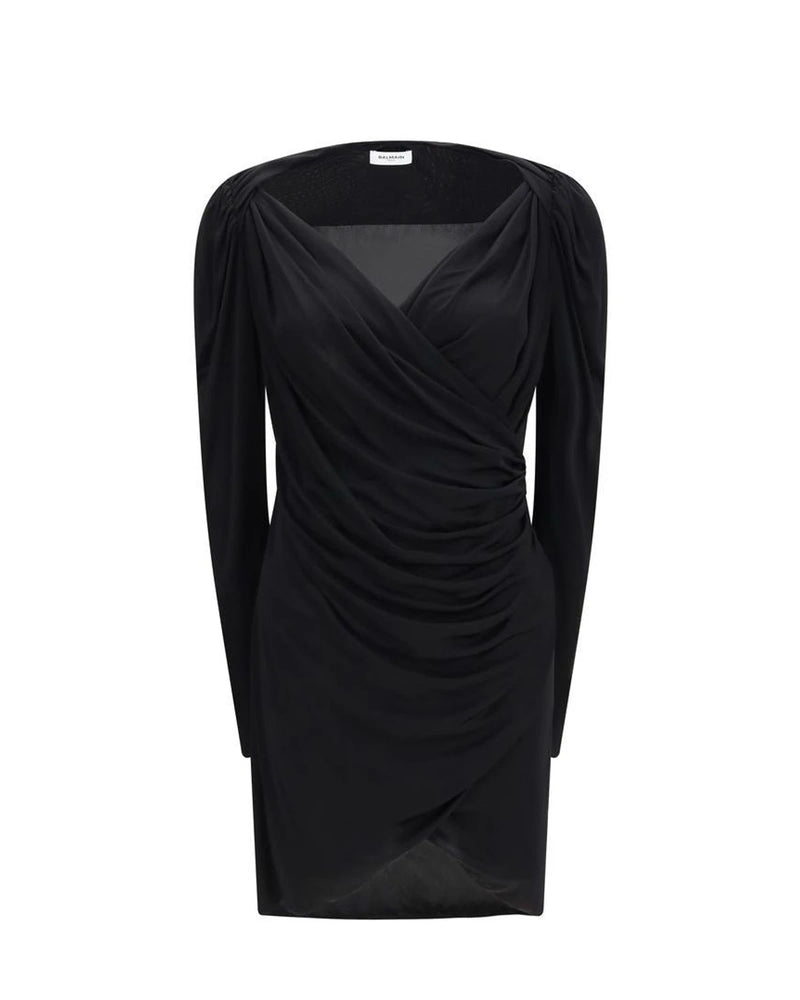 Balmain Dresse in black, Viscose