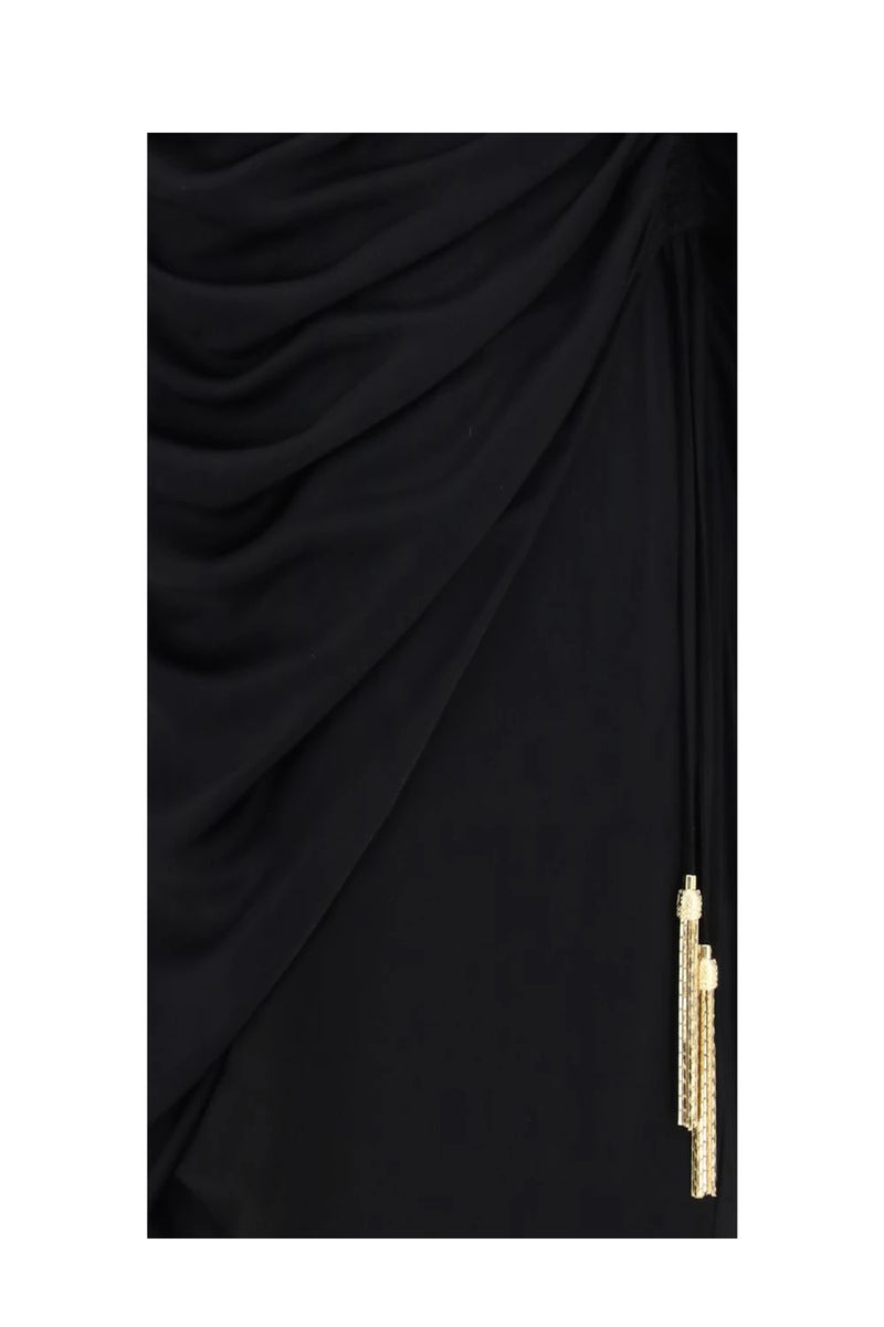 Balmain Dresse in black, Viscose — view 3