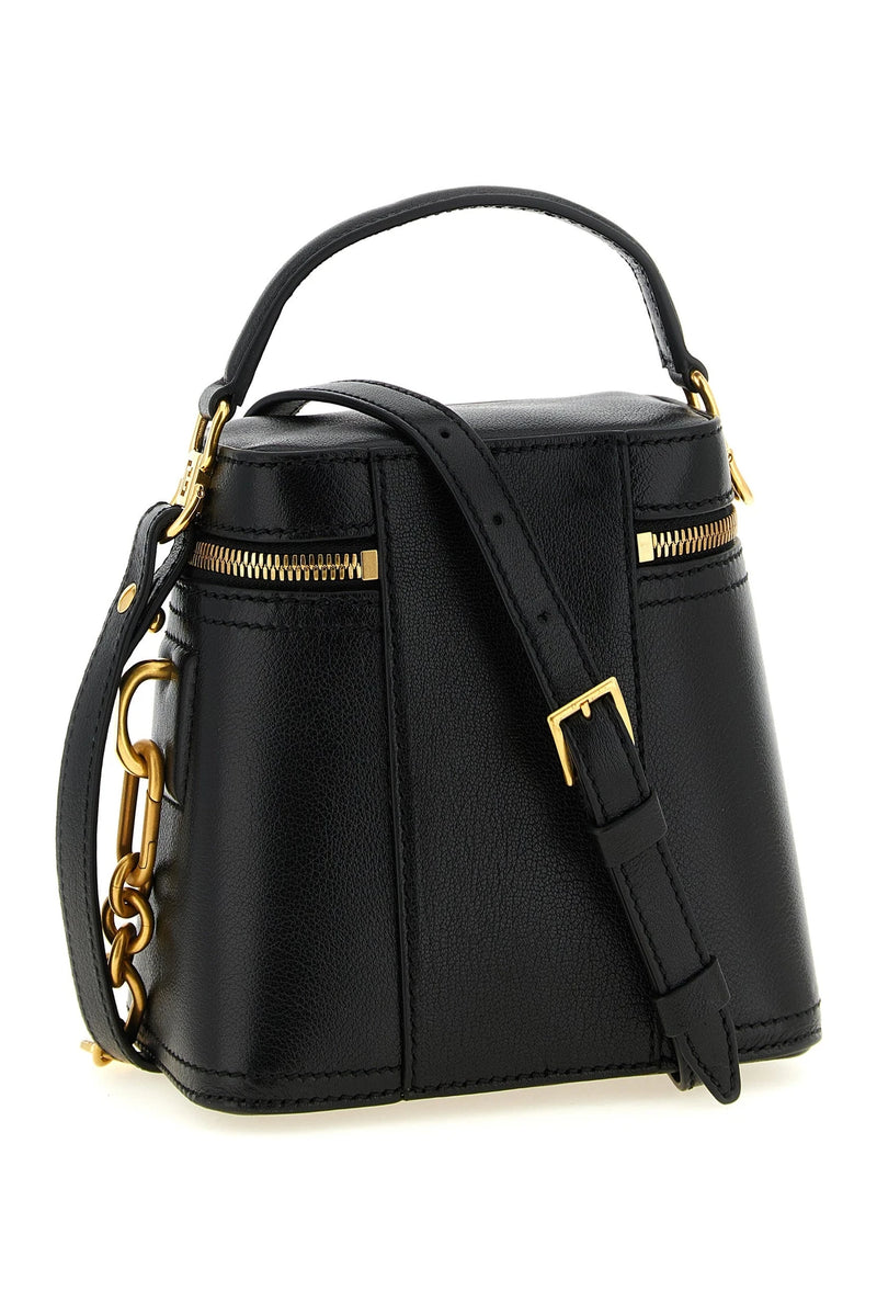 Balmain Satchel Bag in black, Buffalo Leather — view 2