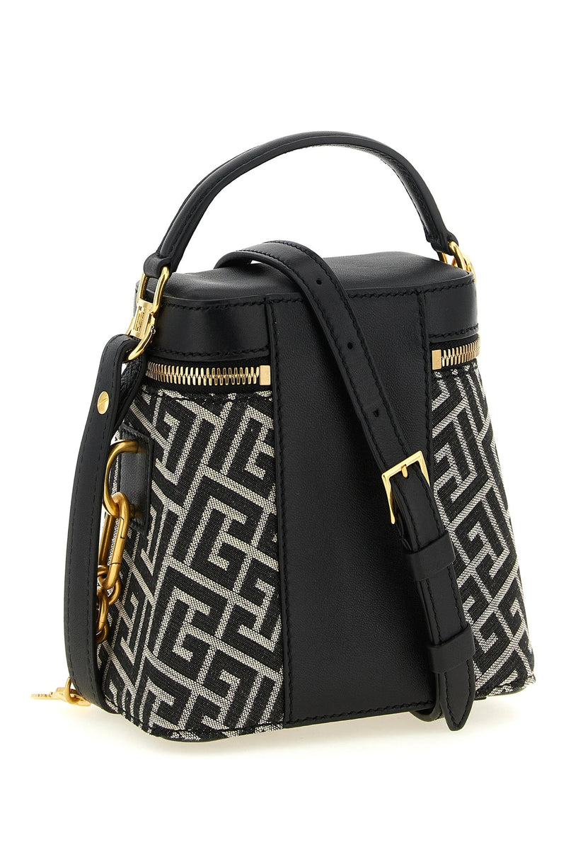 Balmain Satchel Bag in black, Polyester — view 2
