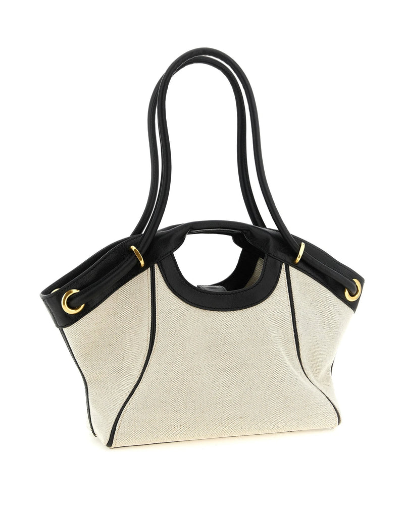 Balmain Tote Bag in beige, Cotton — view 2