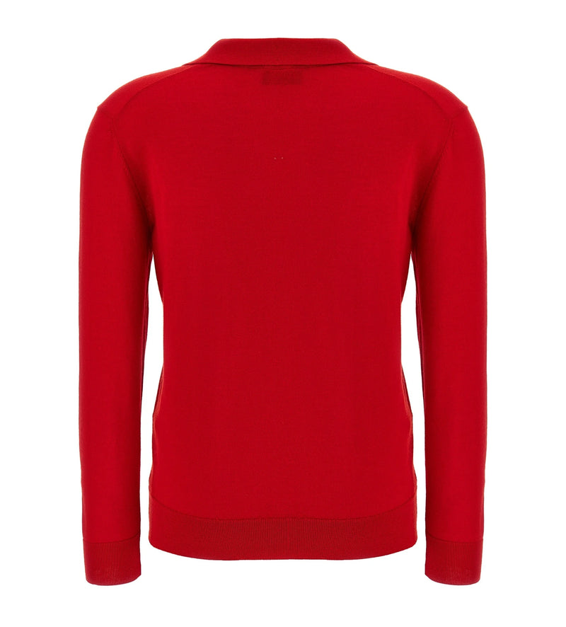 Brioni Polo in red, Cashmere — view 2
