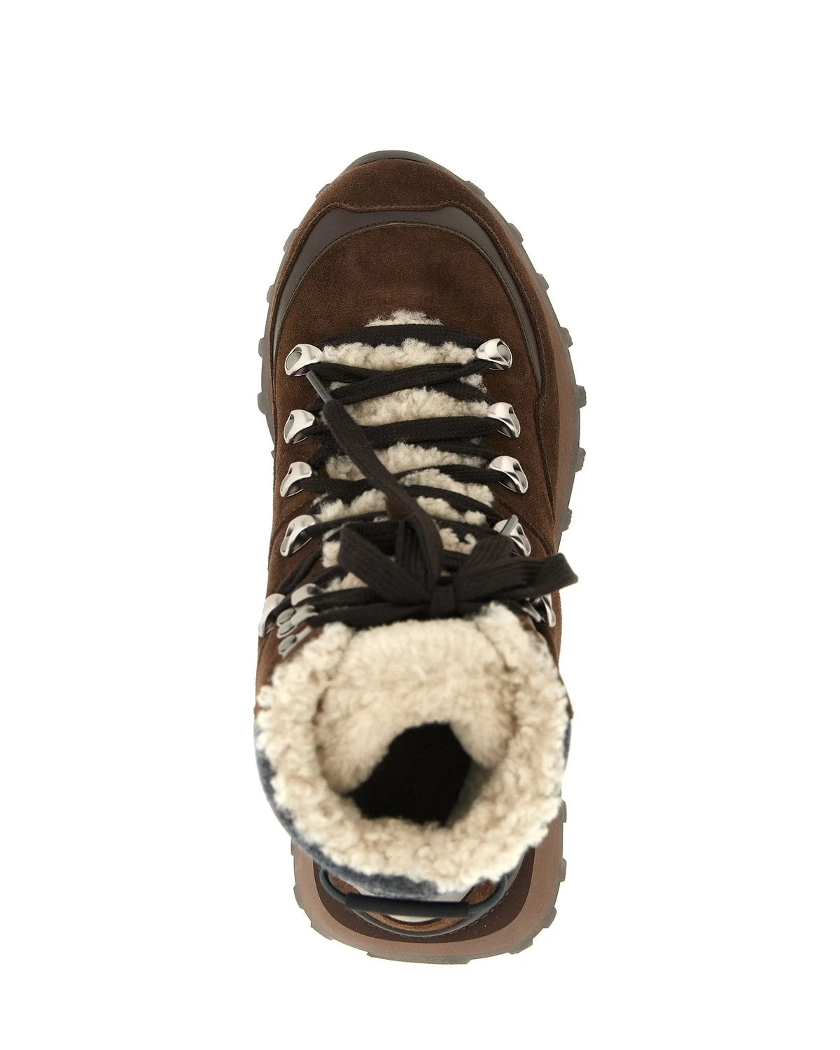Brunello Cucinelli Ankle Boots in brown, Calfskin Leather — view 4