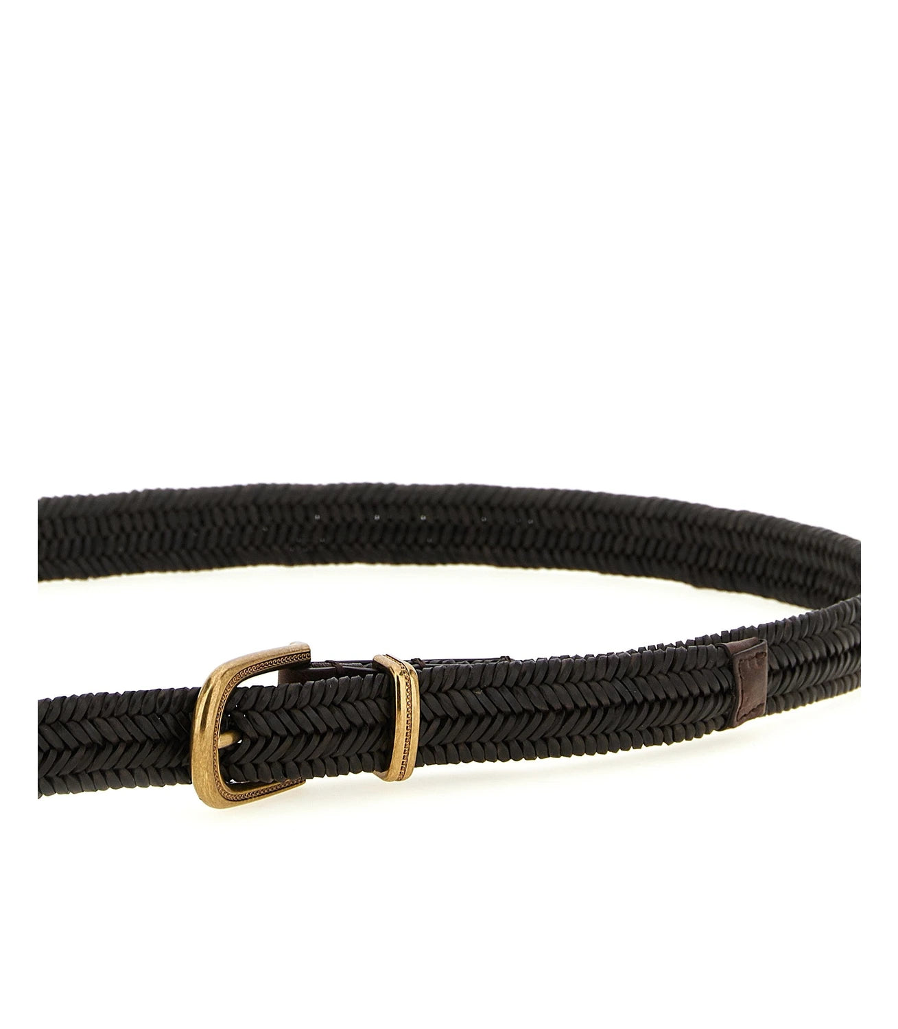Brunello Cucinelli Belt in brown, Leather — view 3