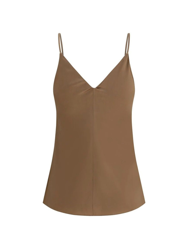 Brunello Cucinelli Blouse in brown, Silk — view 2