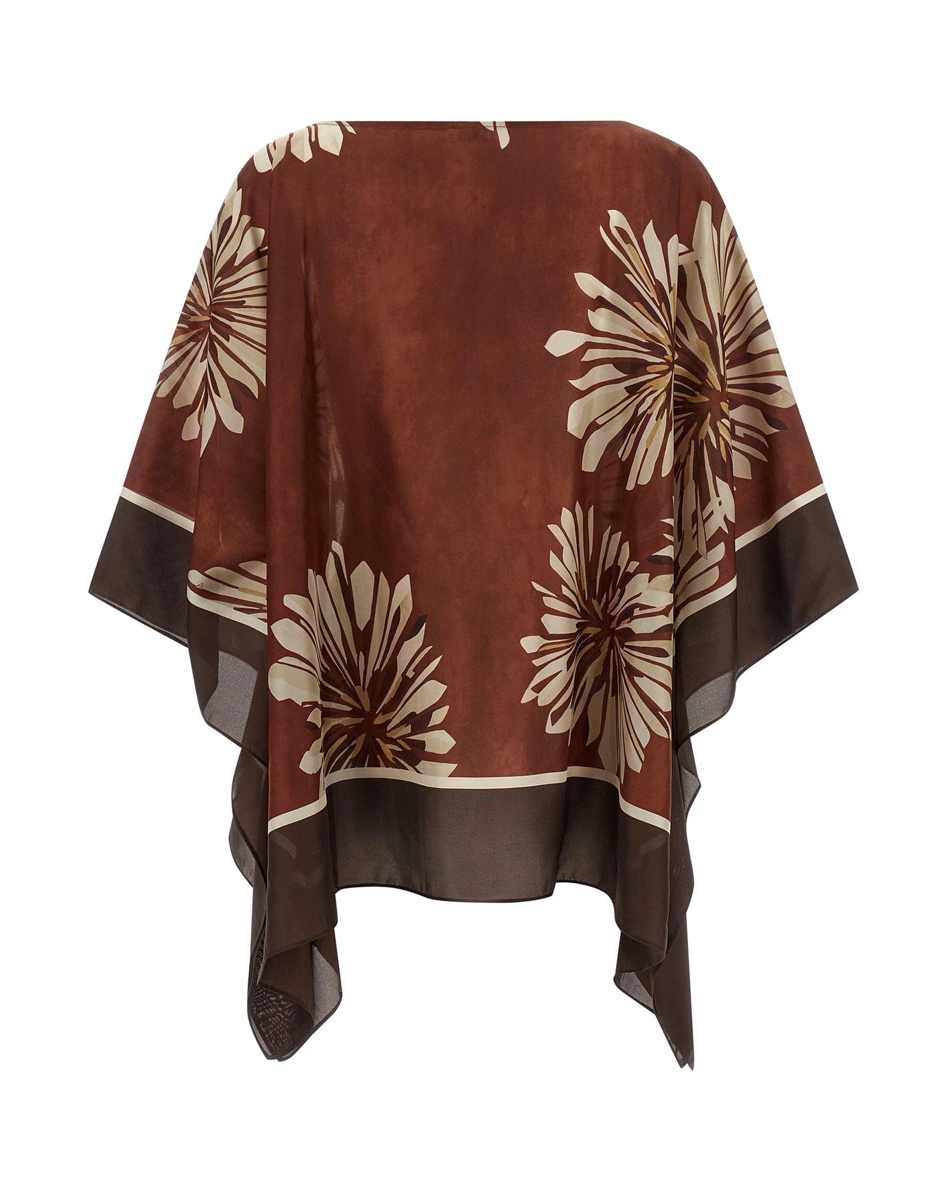 Brunello Cucinelli Blouse in red, Silk — view 2