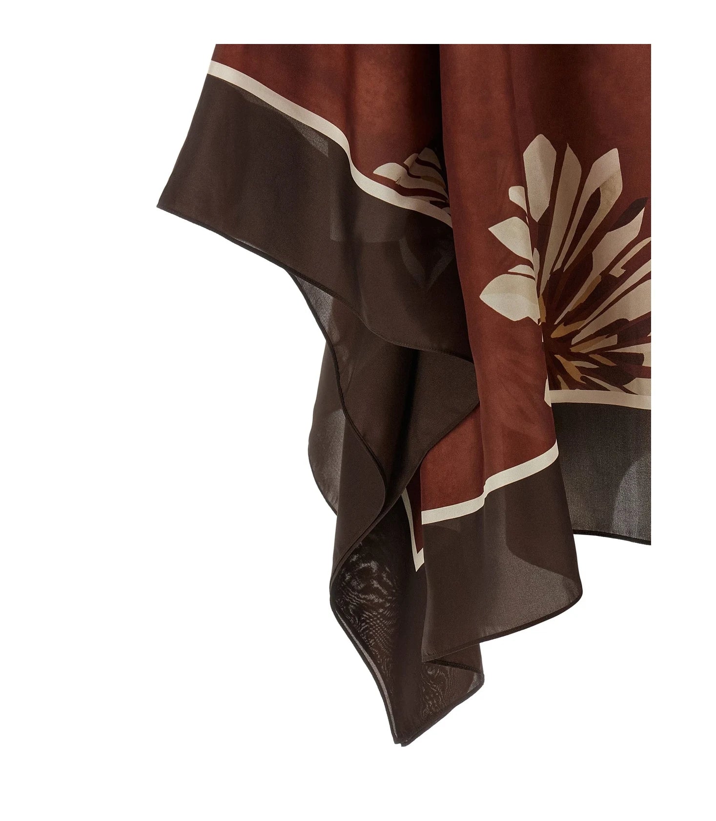 Brunello Cucinelli Blouse in red, Silk — view 4
