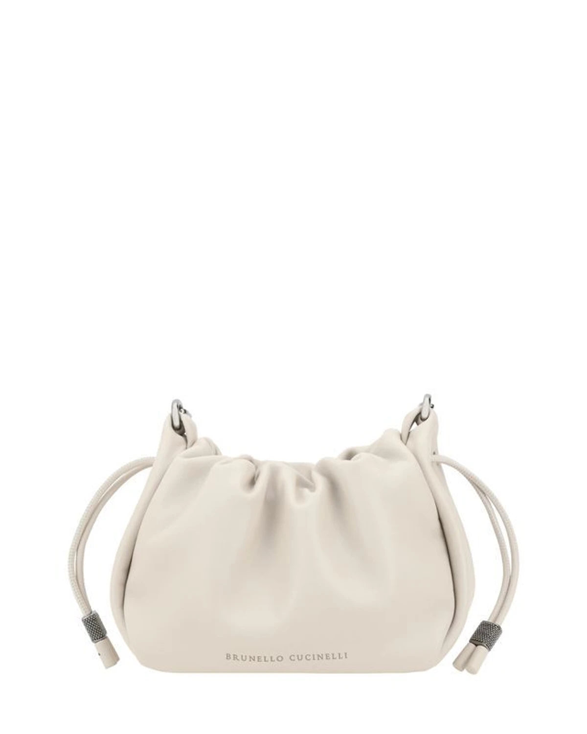 Brunello Cucinelli Bucket Bag in beige