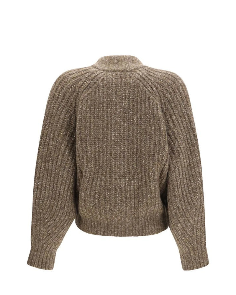 Brunello Cucinelli Cardigan in brown, Kashmir — view 2