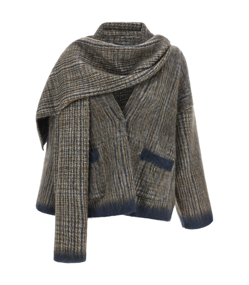Brunello Cucinelli Cardigan in gray