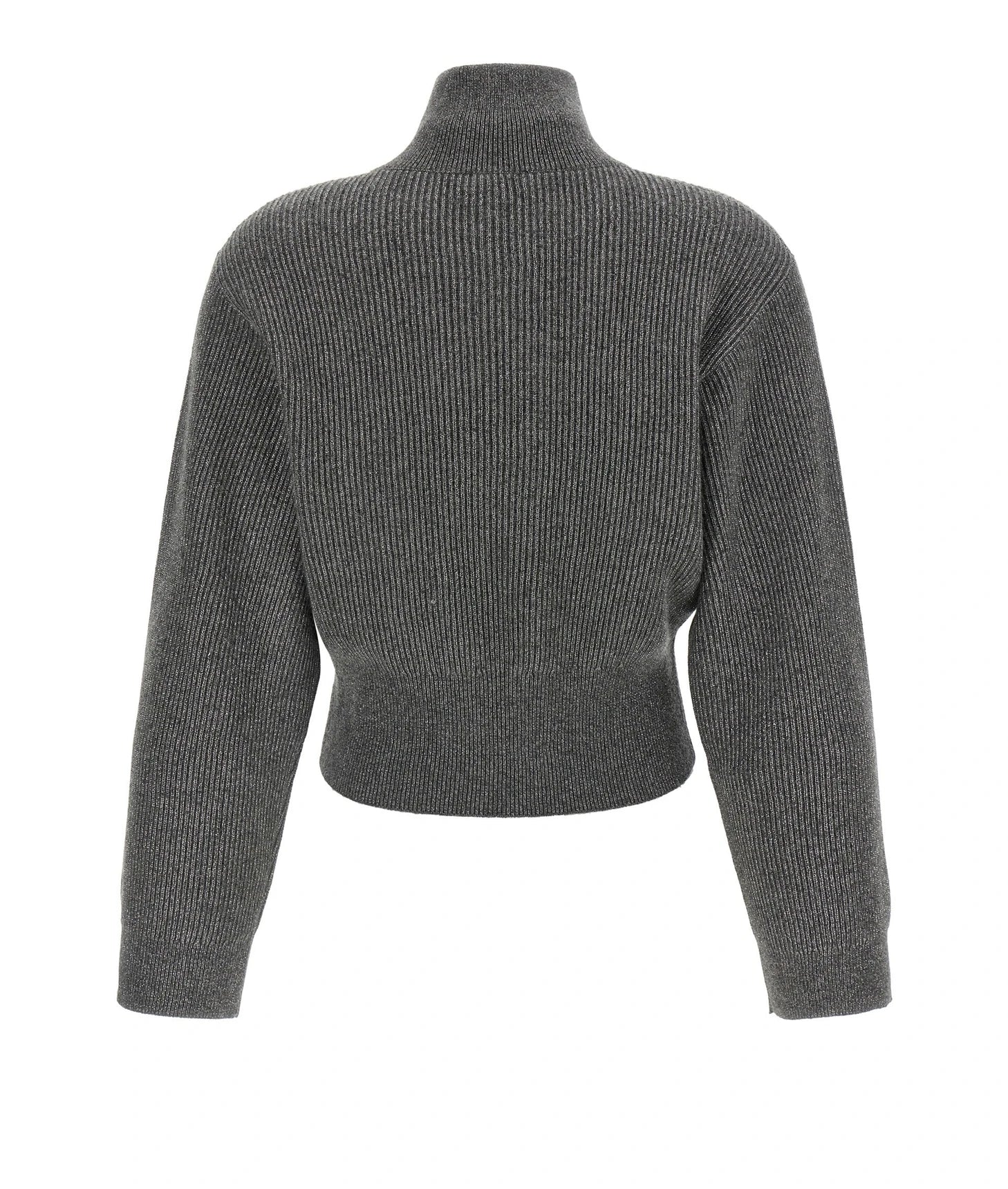 Brunello Cucinelli Cardigan in gray — view 2