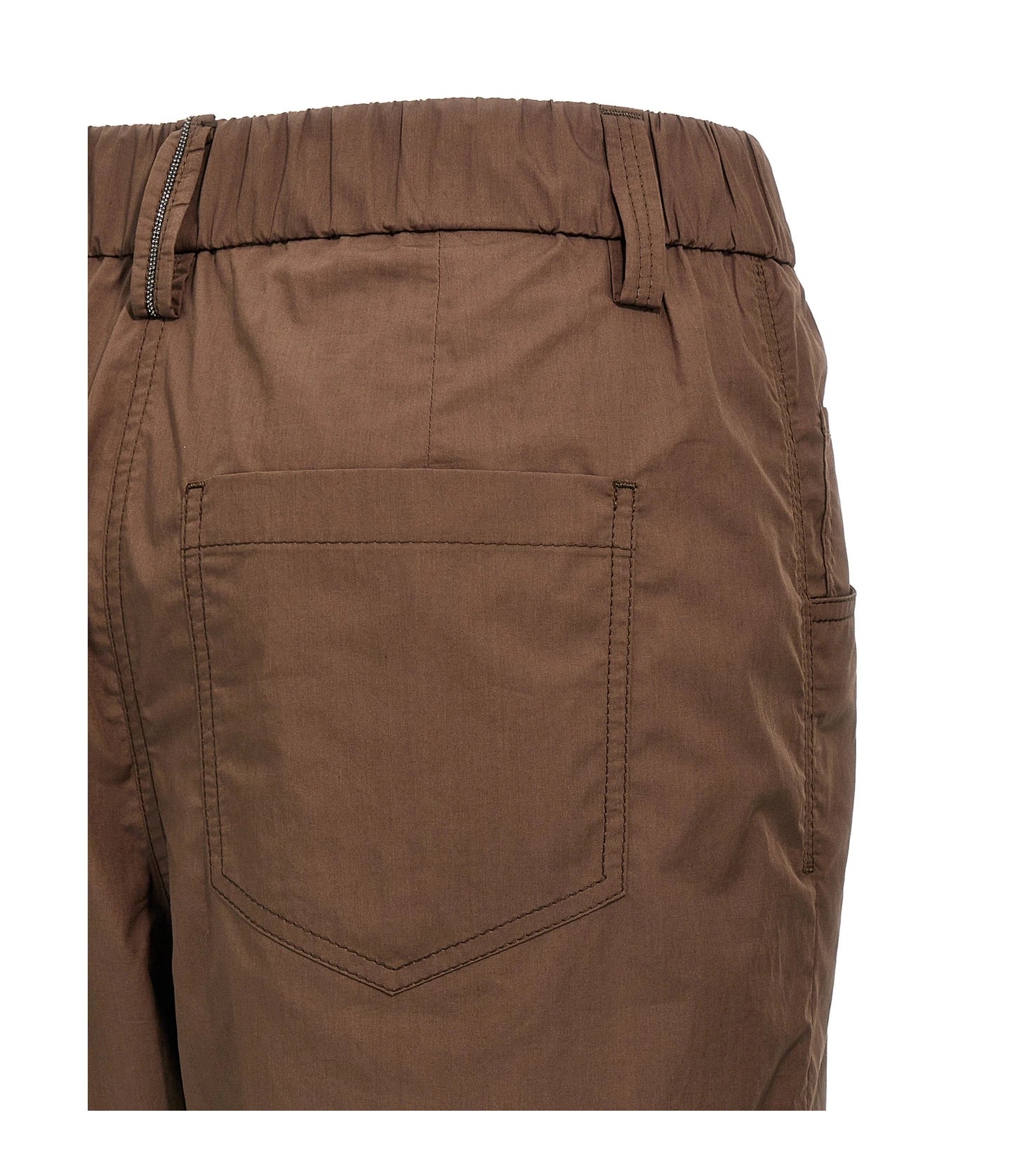 Brunello Cucinelli Chino in brown, Cotton — view 4