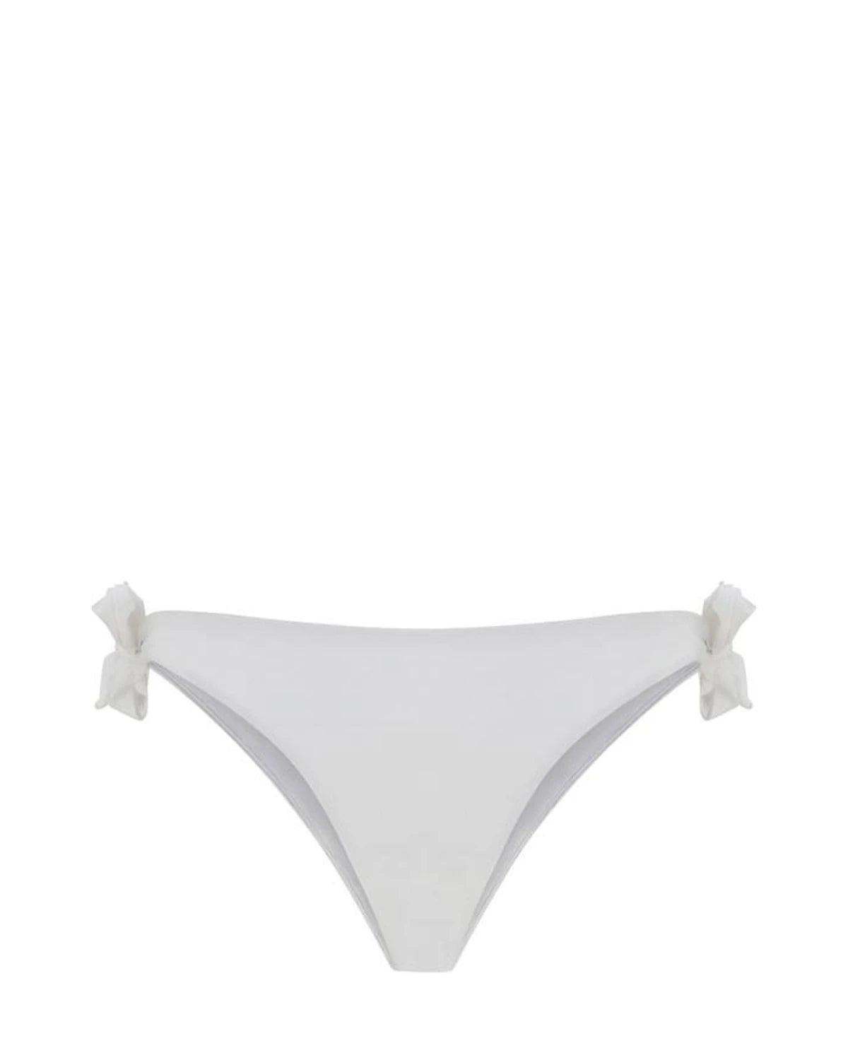 Brunello Cucinelli Classic Bikini in white, Polyamide