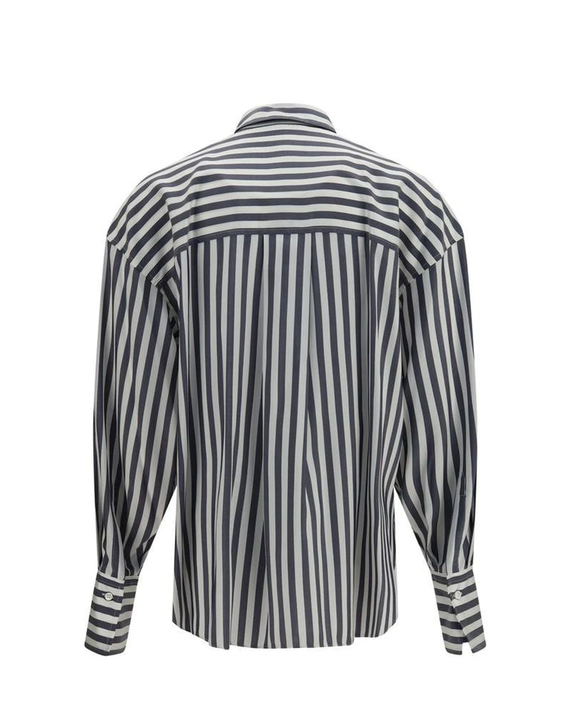 Brunello Cucinelli Dress Shirt in multicolor, Silk — view 2