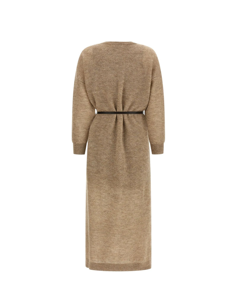 Brunello Cucinelli Dresse in beige, Mohair Wool — view 2