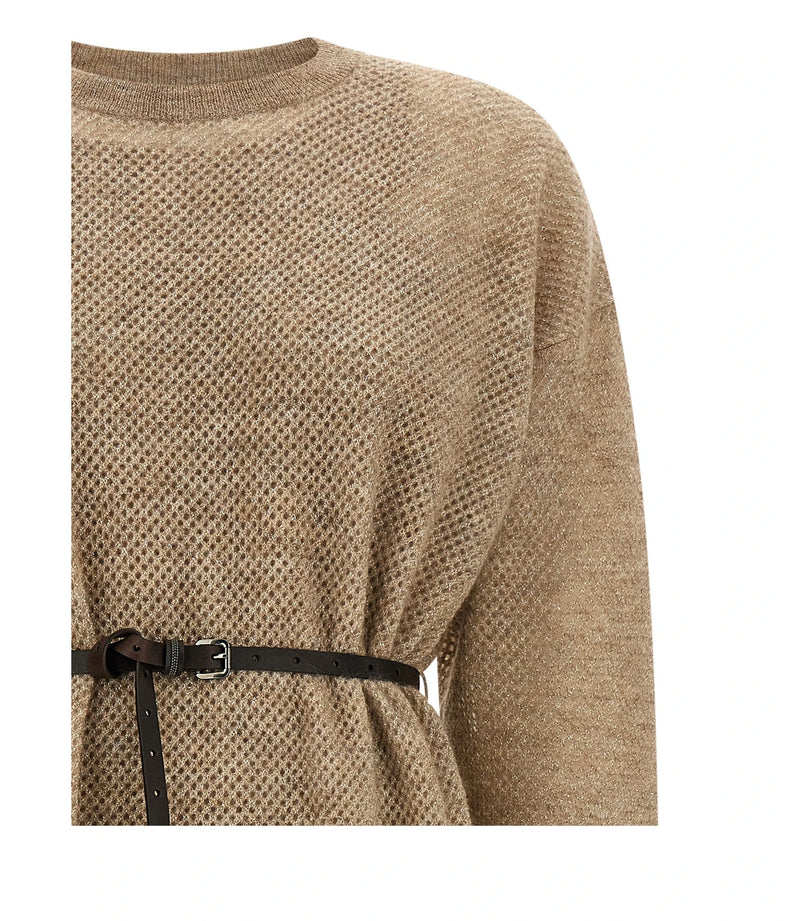 Brunello Cucinelli Dresse in beige, Mohair Wool — view 3