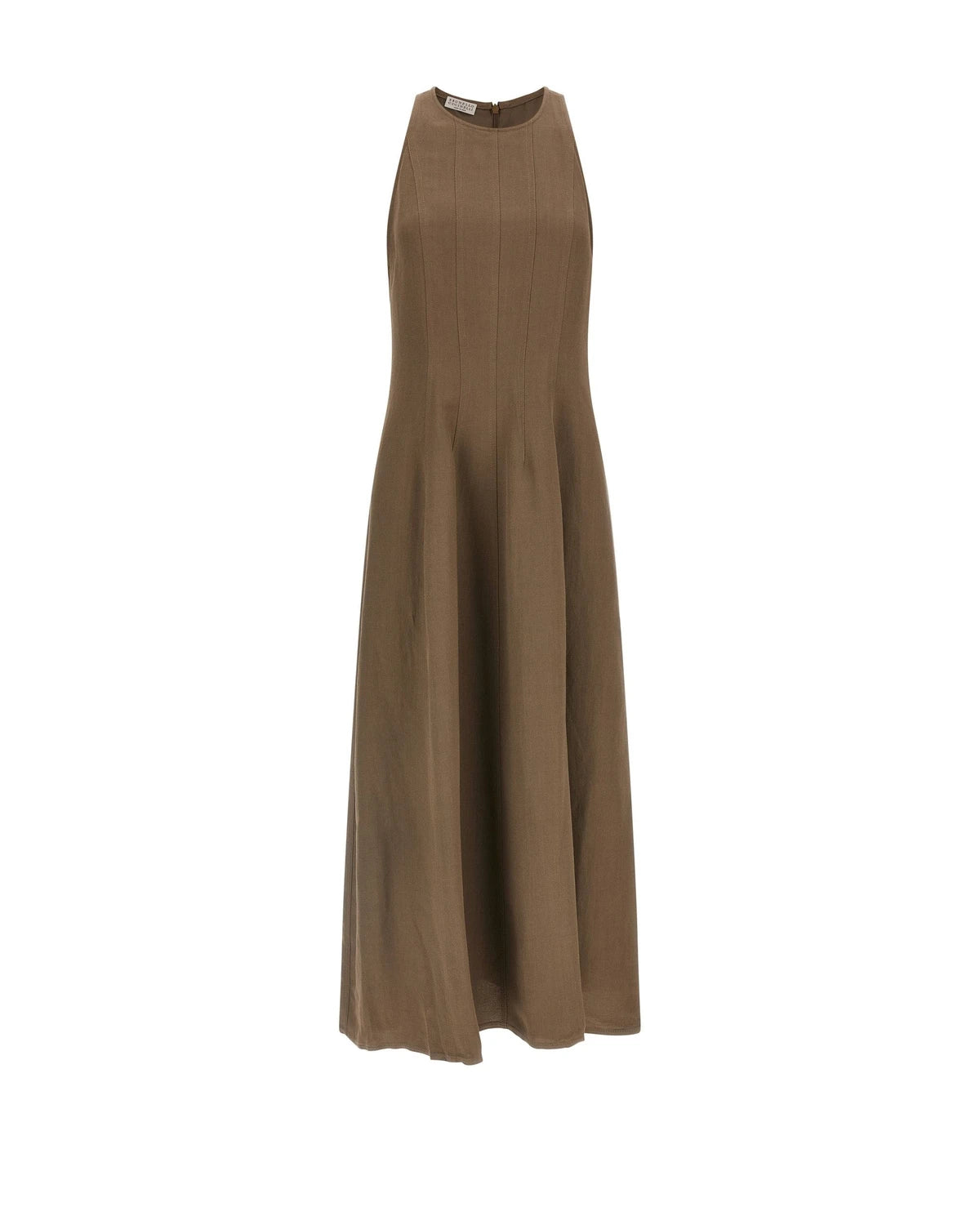 Brunello Cucinelli Dresse in brown, Viscose