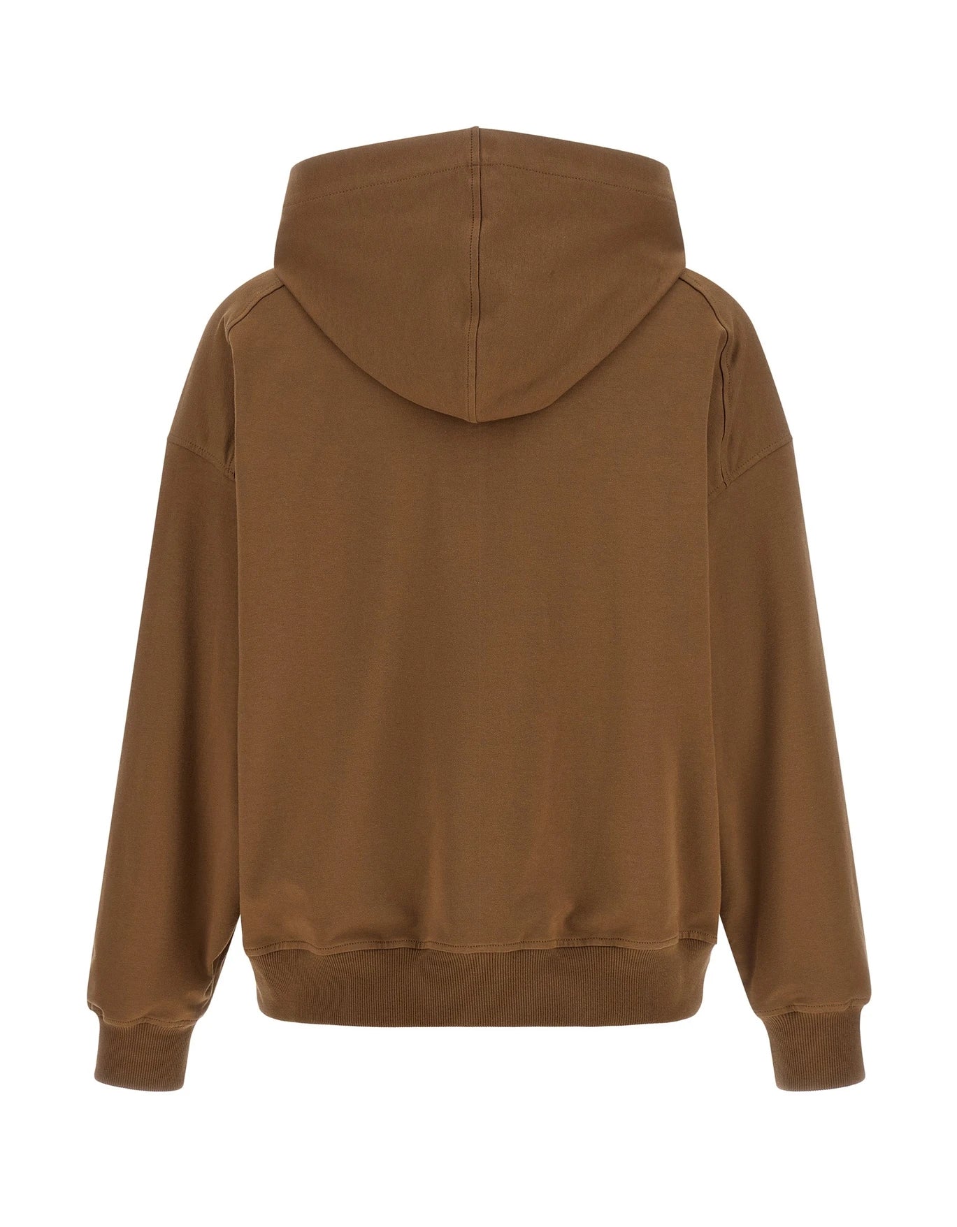 Brunello Cucinelli Hoodie in brown, Cotton — view 2