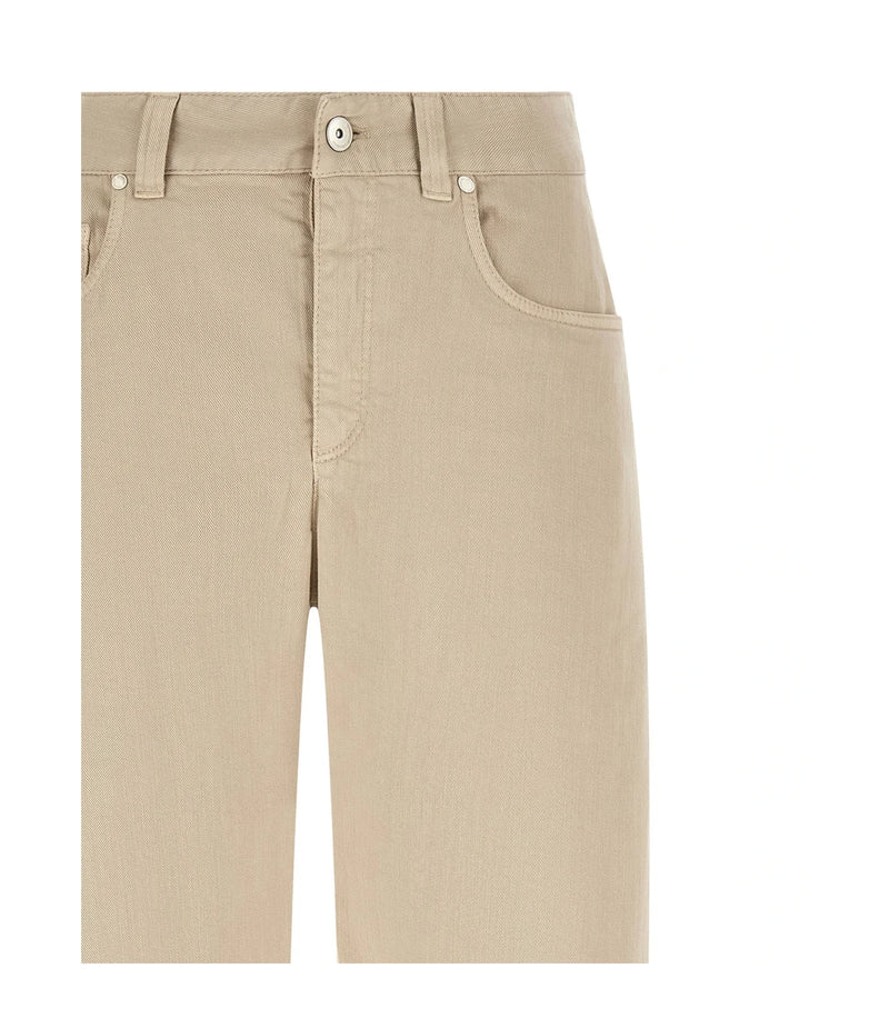 Brunello Cucinelli Jean in beige — view 3