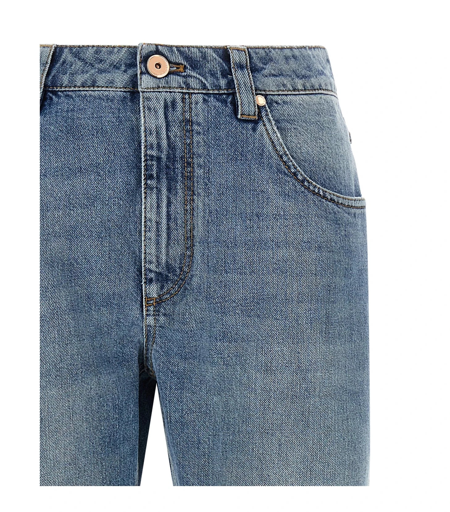 Brunello Cucinelli Jean in blue, Cotton — view 3