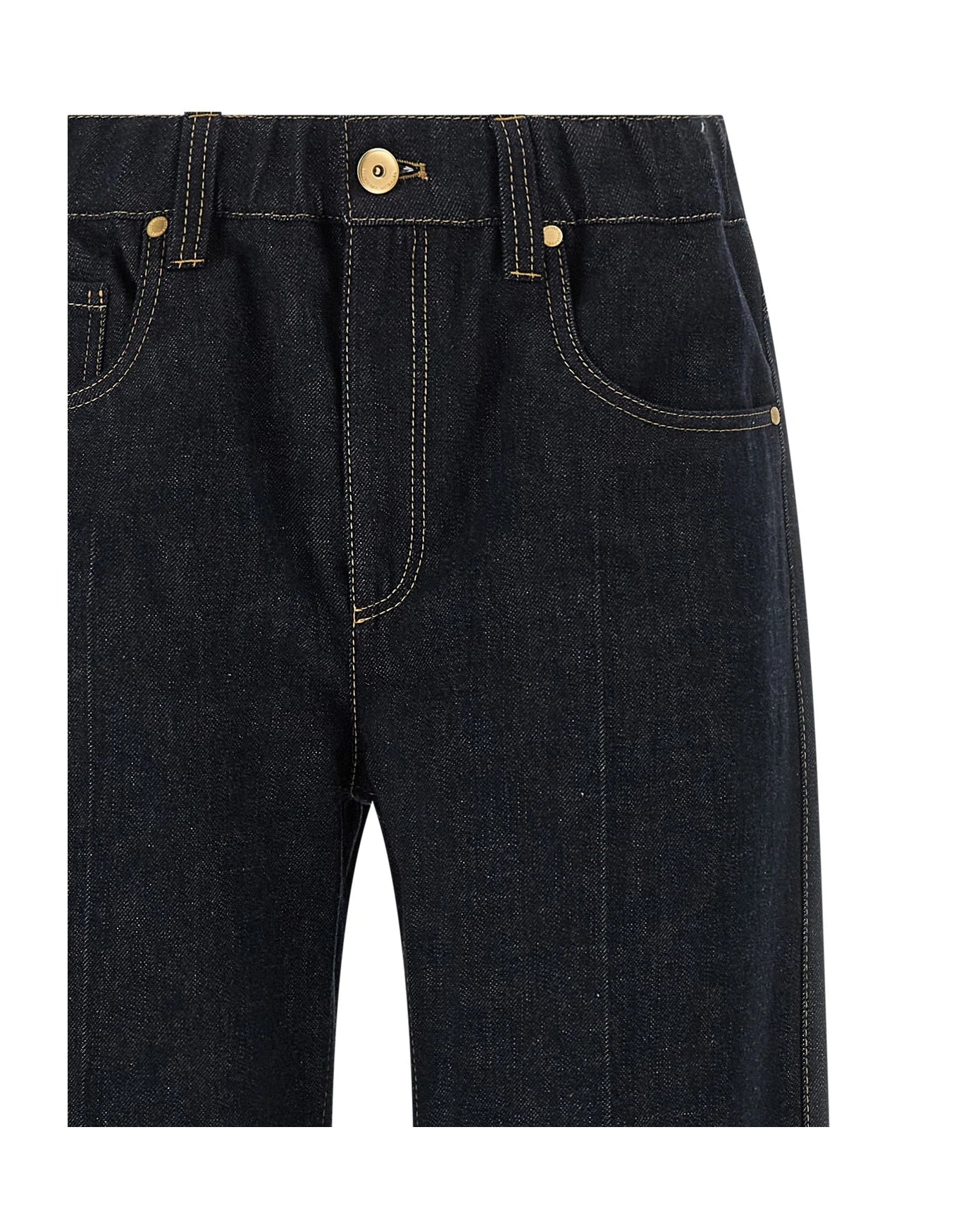 Brunello Cucinelli Jean in blue, Cotton — view 3