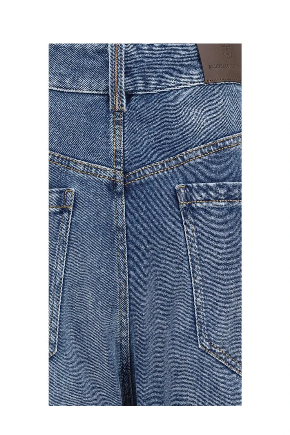 Brunello Cucinelli Jean in blue, Cotton — view 3