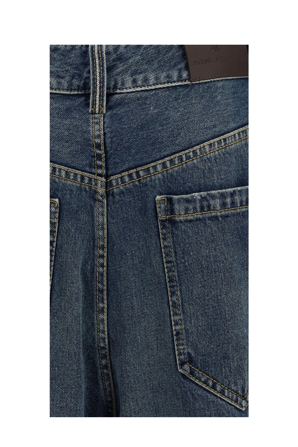 Brunello Cucinelli Jean in blue, Cotton — view 3