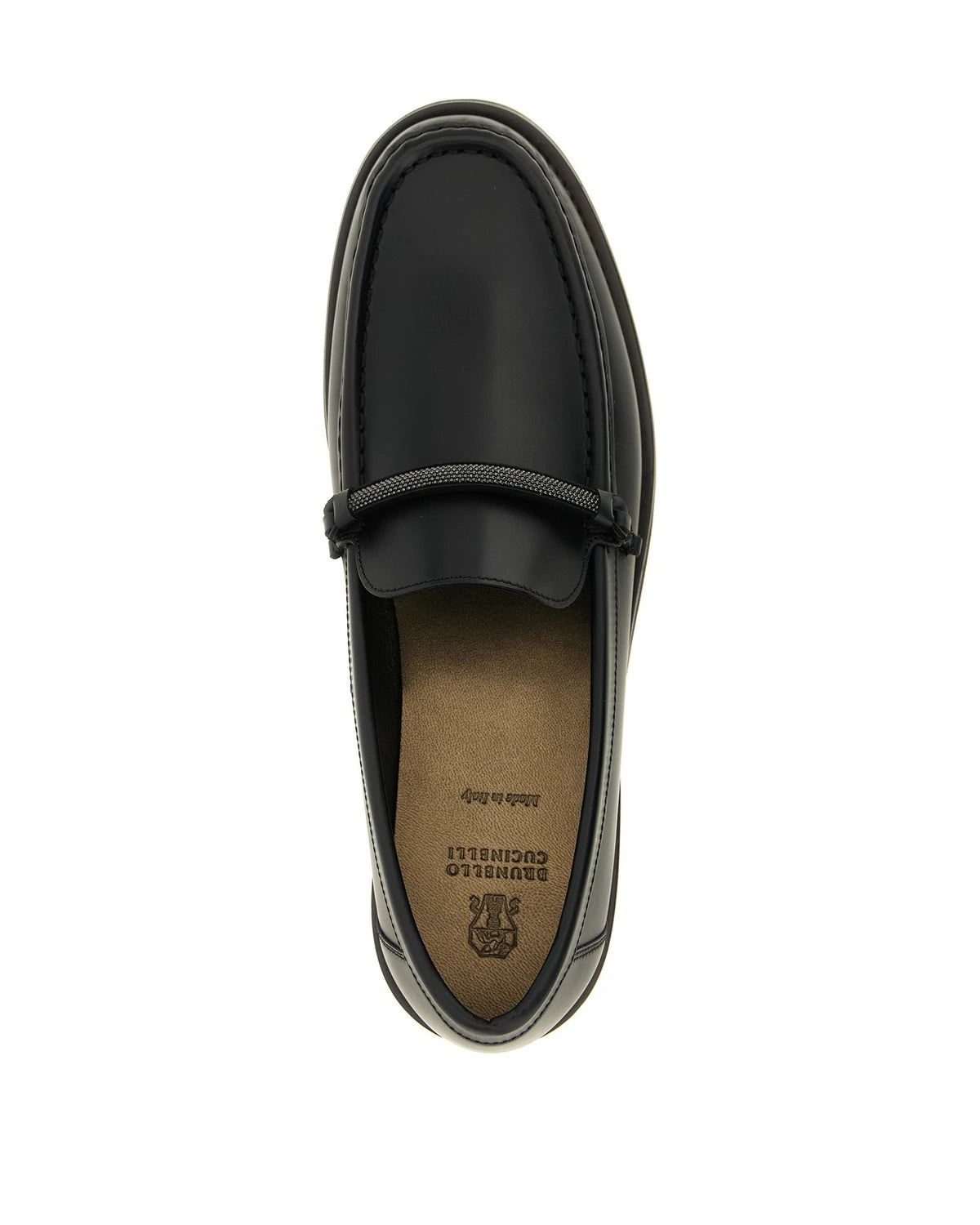 Brunello Cucinelli Loafers in black, Calfskin Leather — view 4