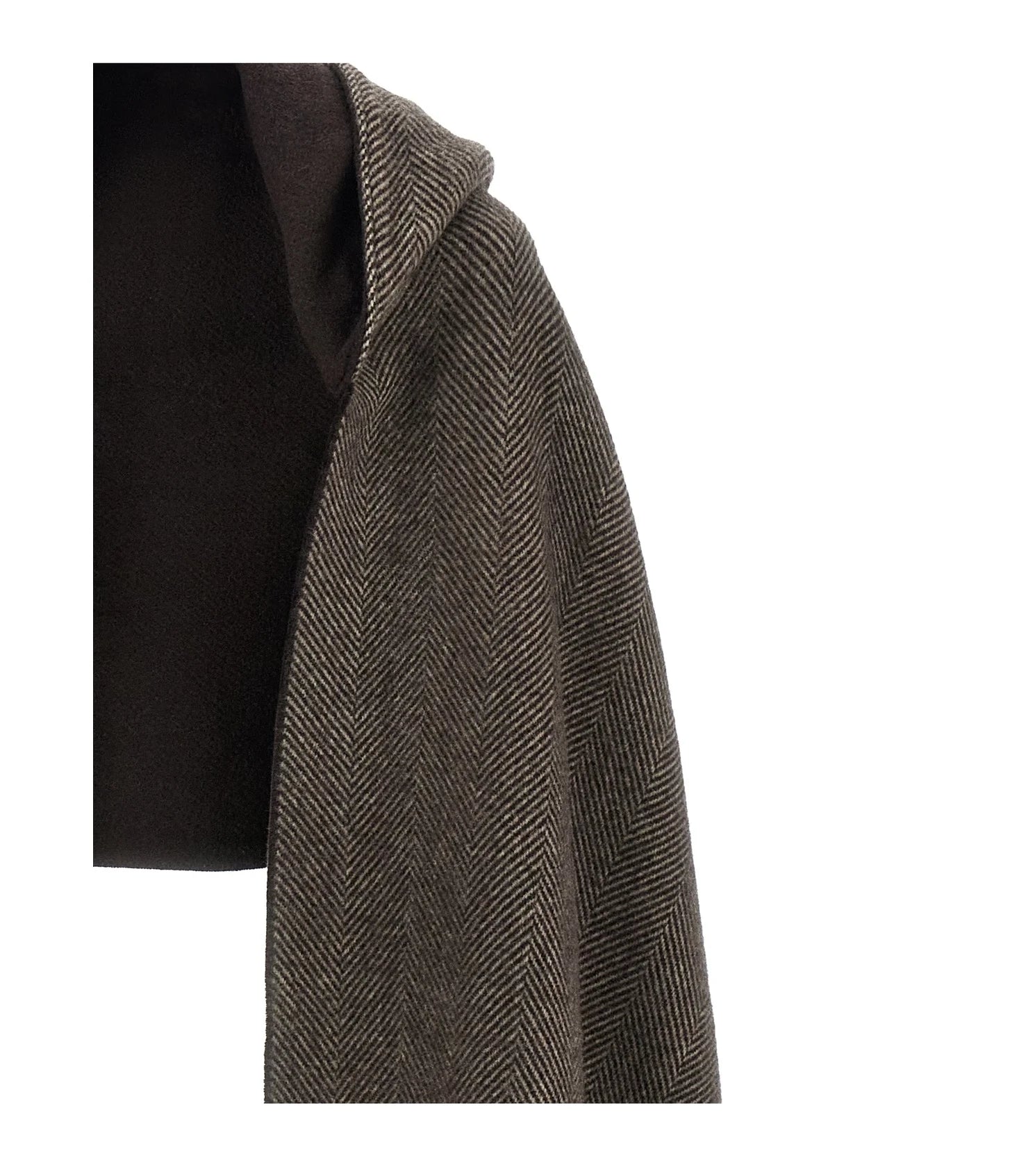 Brunello Cucinelli Scarves & Shawl in brown, Cashmere — view 4