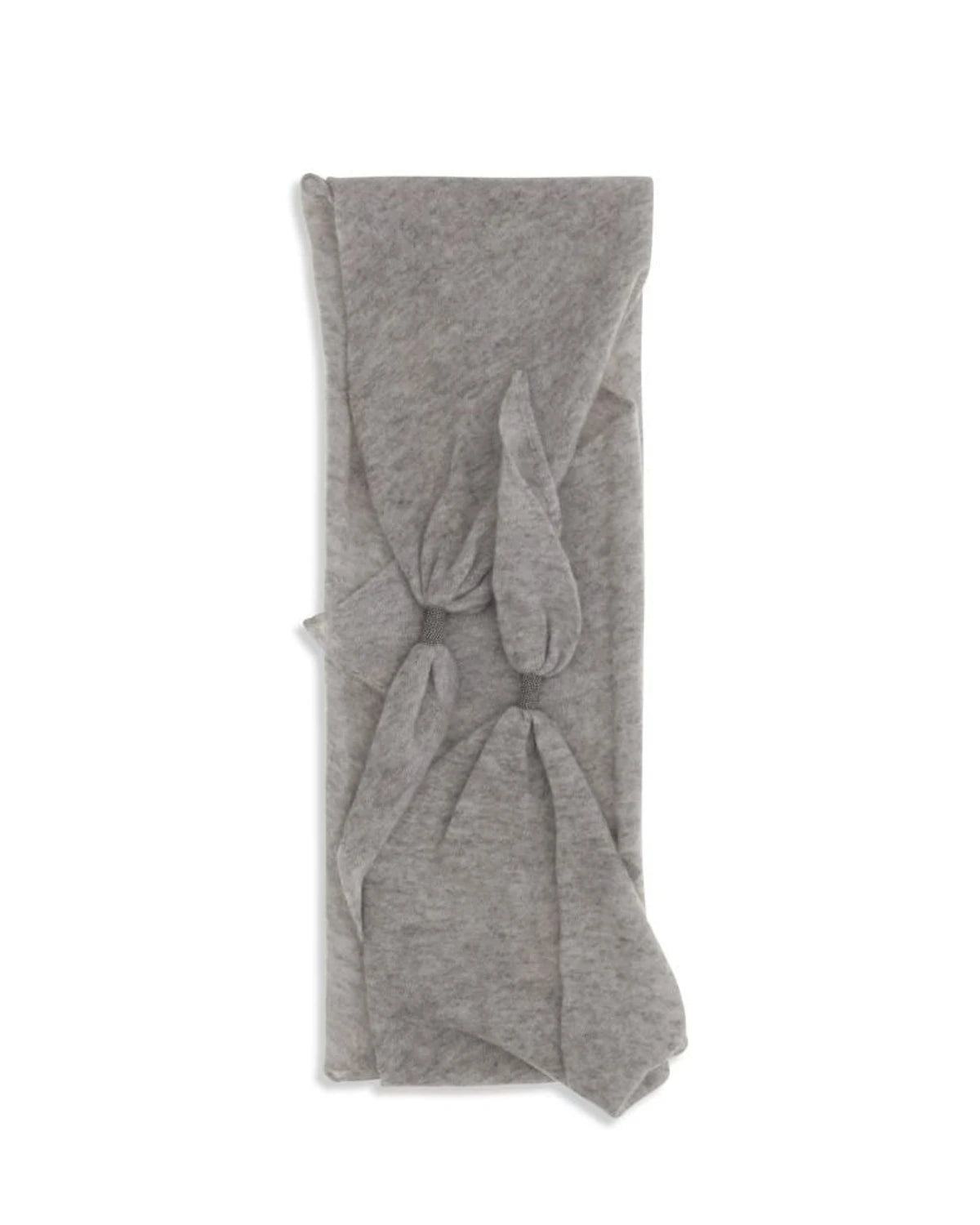 Brunello Cucinelli Gray Cashmere Scarf
