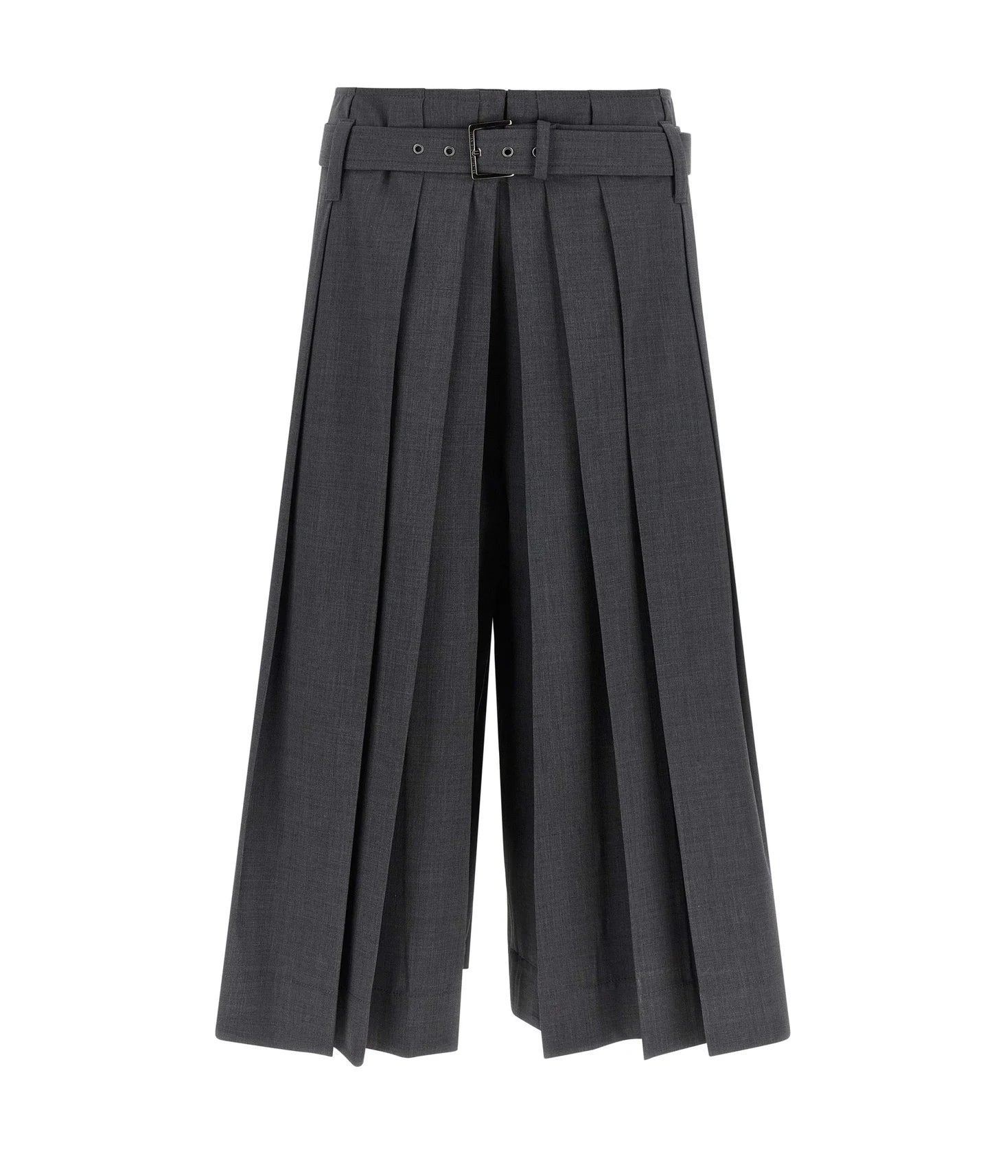 Brunello Cucinelli Short Trouser in gray, Virgin Wool