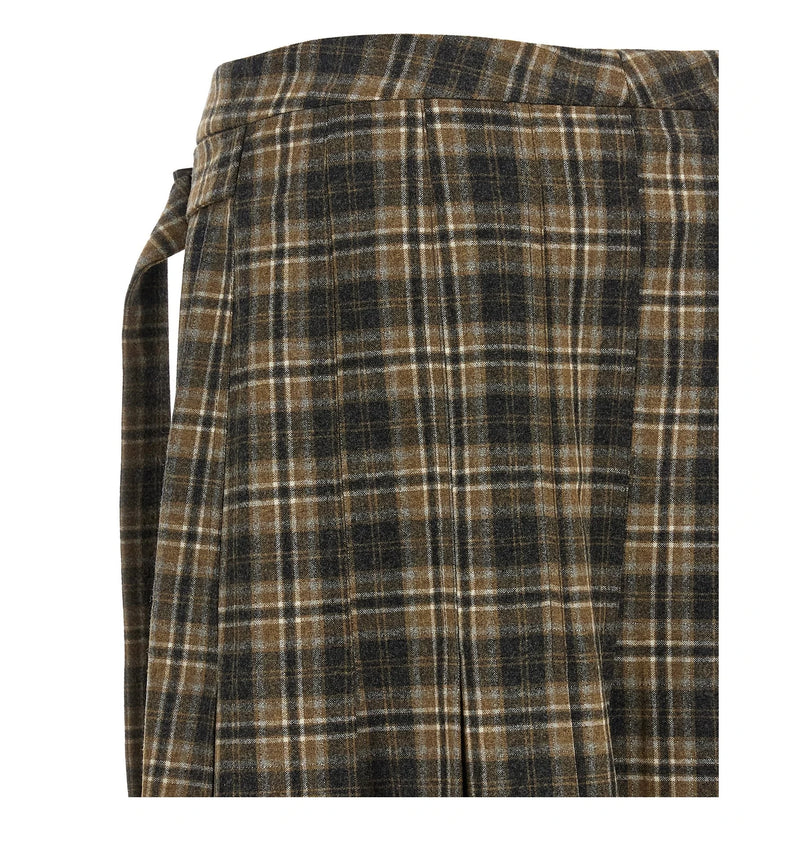 Brunello Cucinelli Skirt in brown — view 4