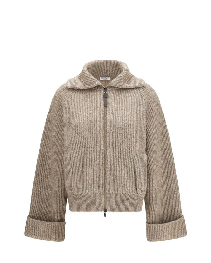 Brunello Cucinelli Sweater in beige, Kashmir