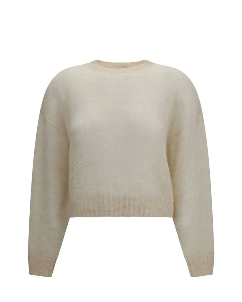 Brunello Cucinelli Sweater in beige, Mohair