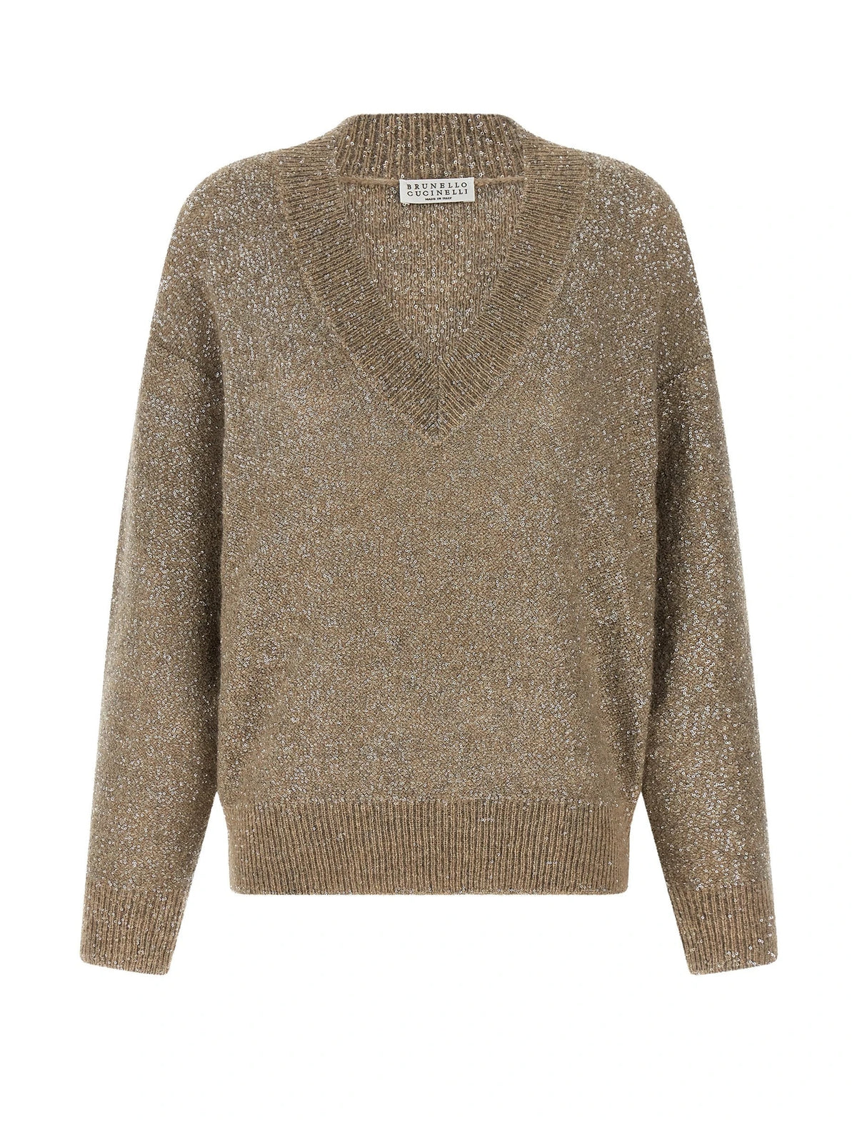 Brunello Cucinelli Sweater in beige, Polyamide