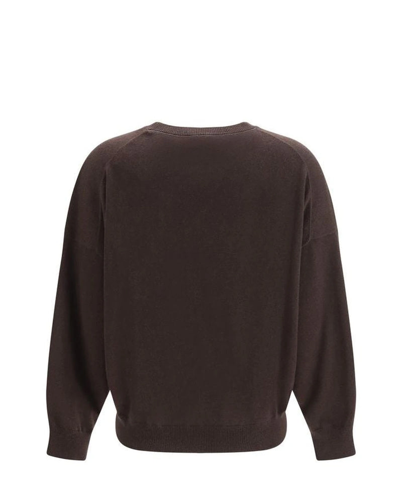 Brunello Cucinelli Sweater in brown, Kashmir — view 2