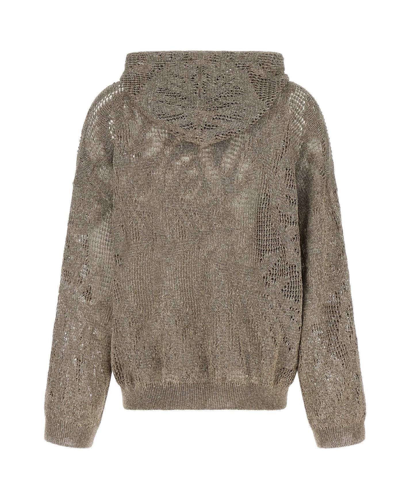 Brunello Cucinelli Sweater in brown, Linen — view 2