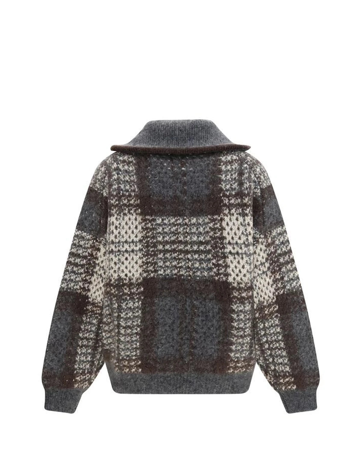 Brunello Cucinelli Sweater in gray, Mohair — view 2
