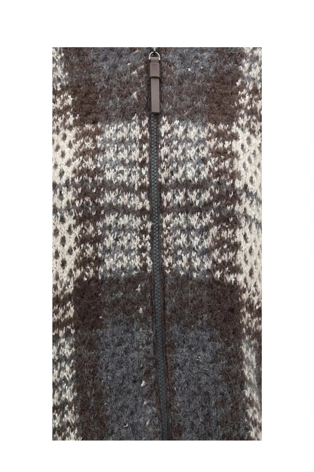 Brunello Cucinelli Sweater in gray, Mohair — view 3