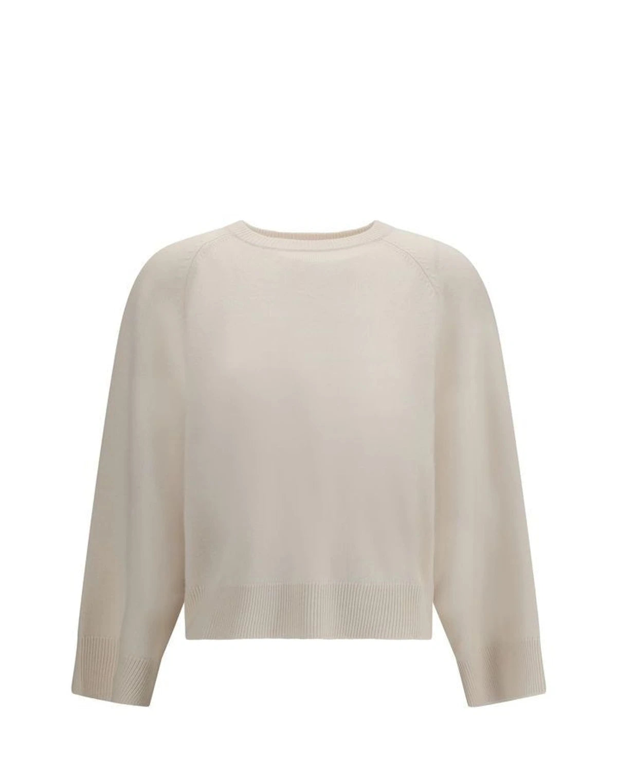 Brunello Cucinelli Sweater in white, Kashmir