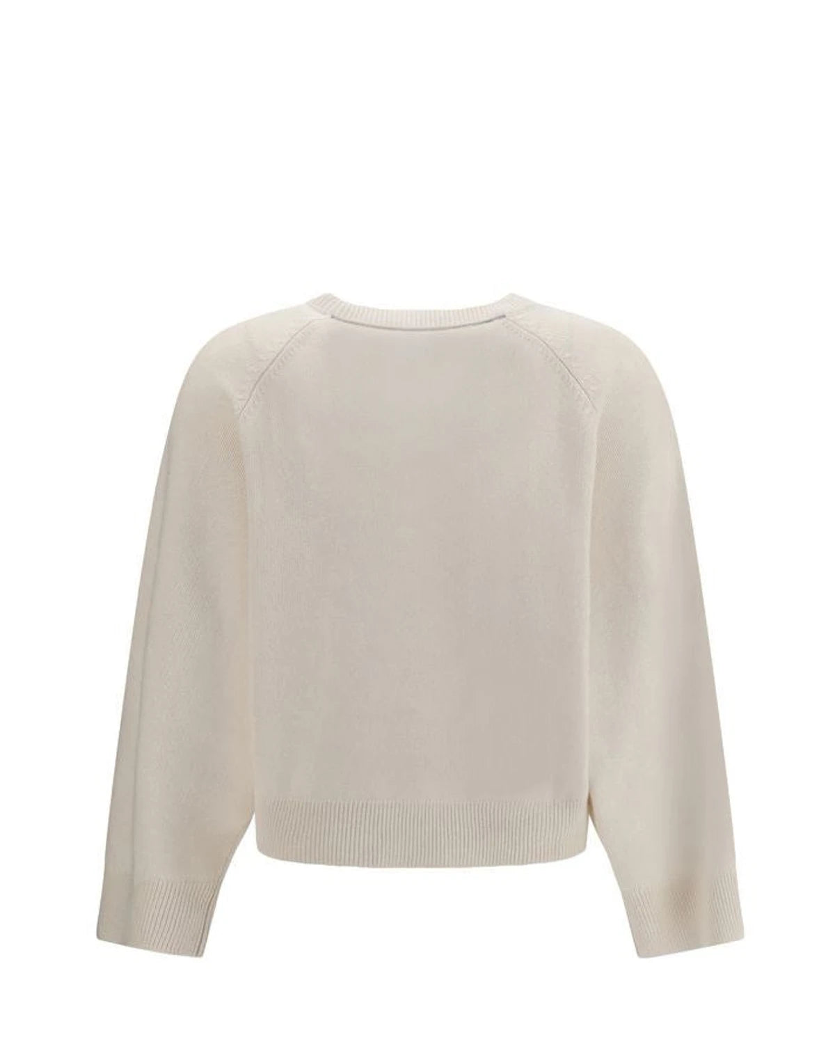 Brunello Cucinelli Sweater in white, Kashmir — view 2