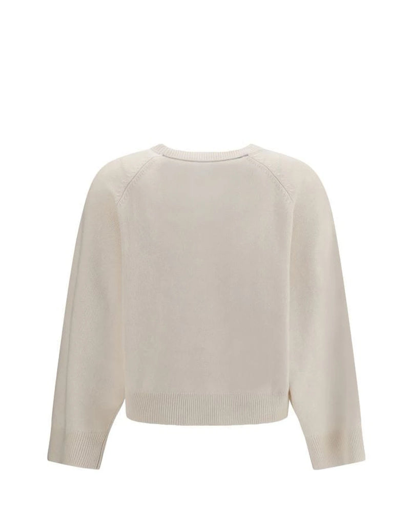 Brunello Cucinelli Sweater in white, Kashmir — view 2