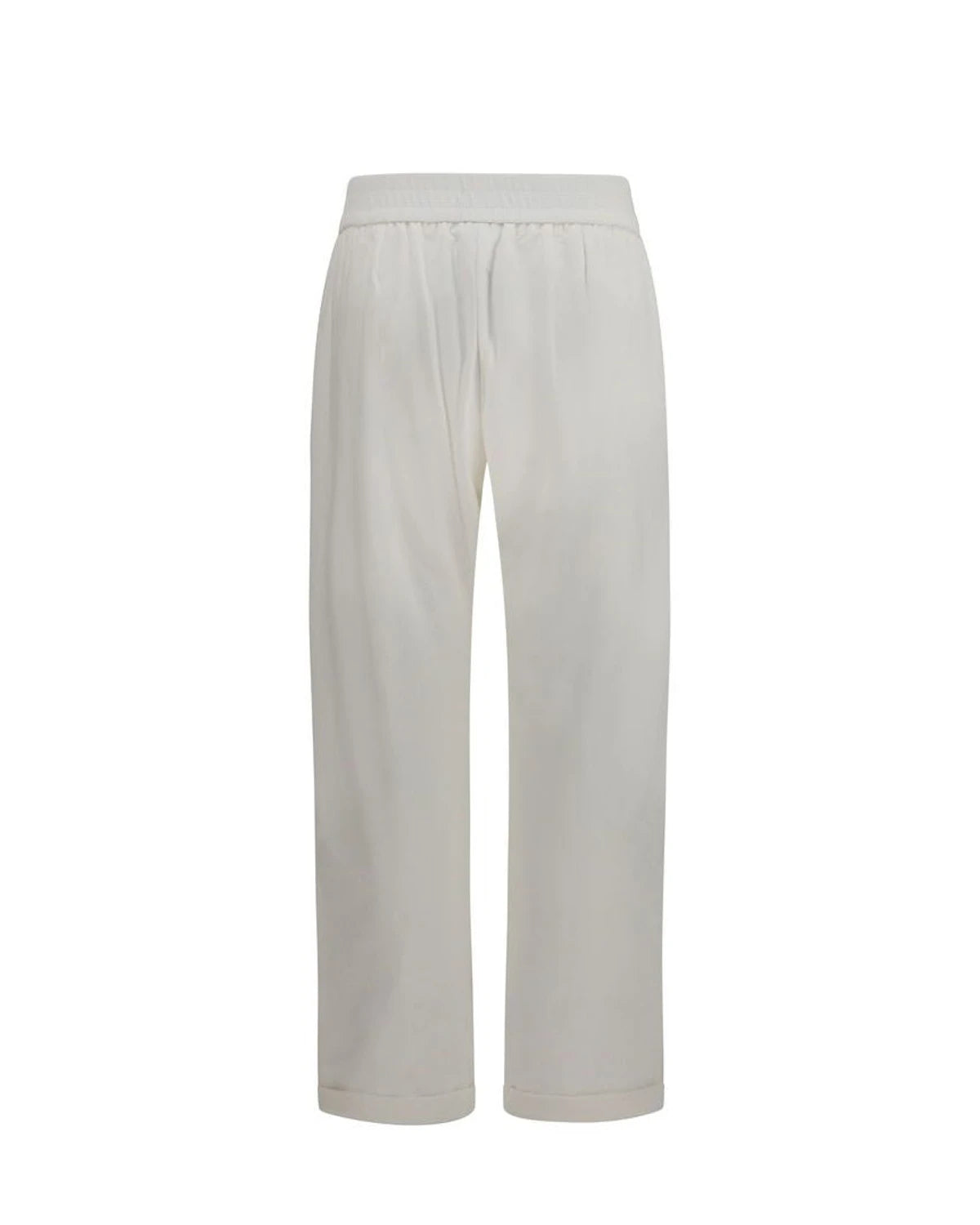 Brunello Cucinelli Sweatpant in white, Cotton — view 2