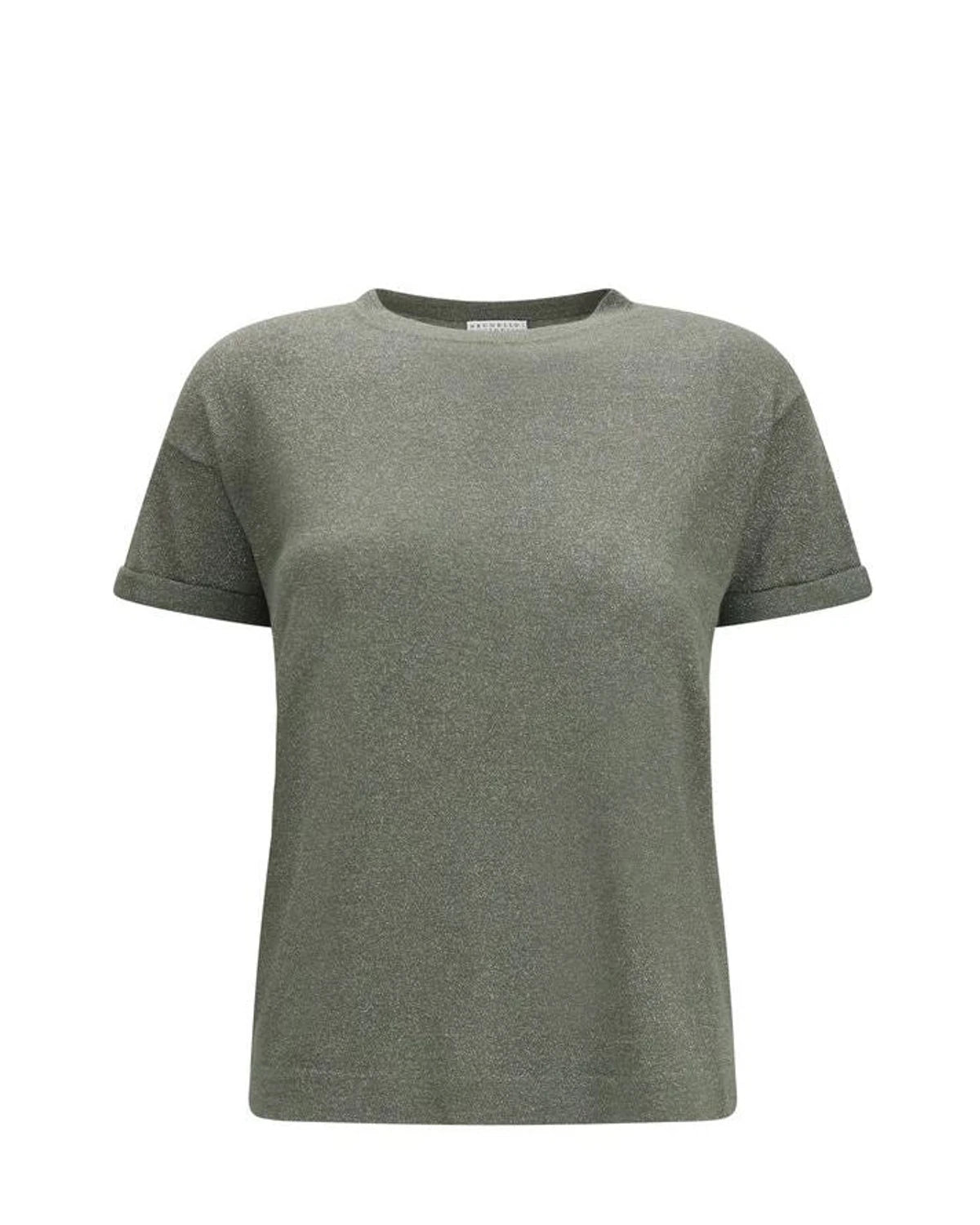 Brunello Cucinelli T-Shirt in green, Nylon