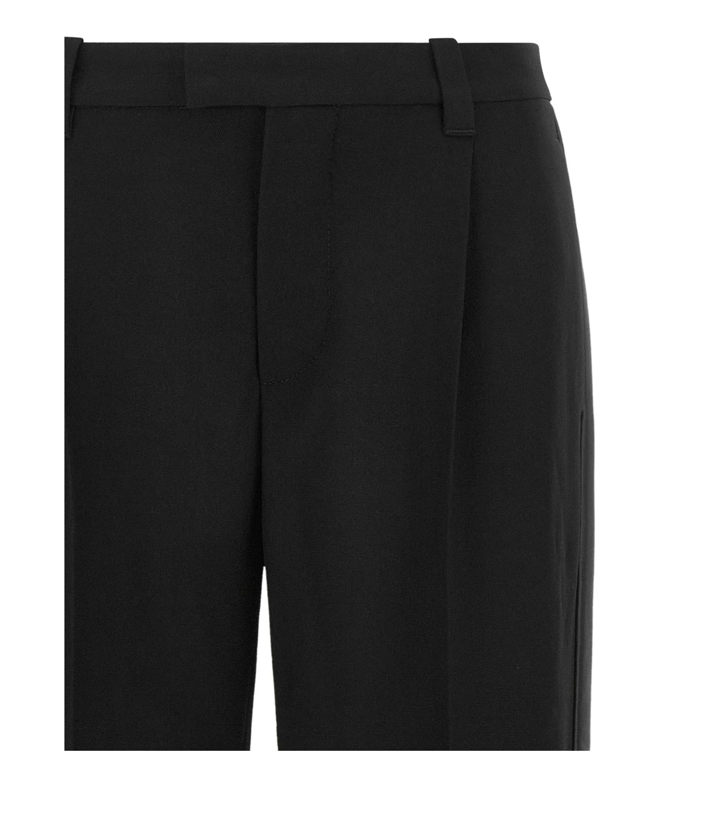 Brunello Cucinelli Trouser in black, Virgin Wool — view 3