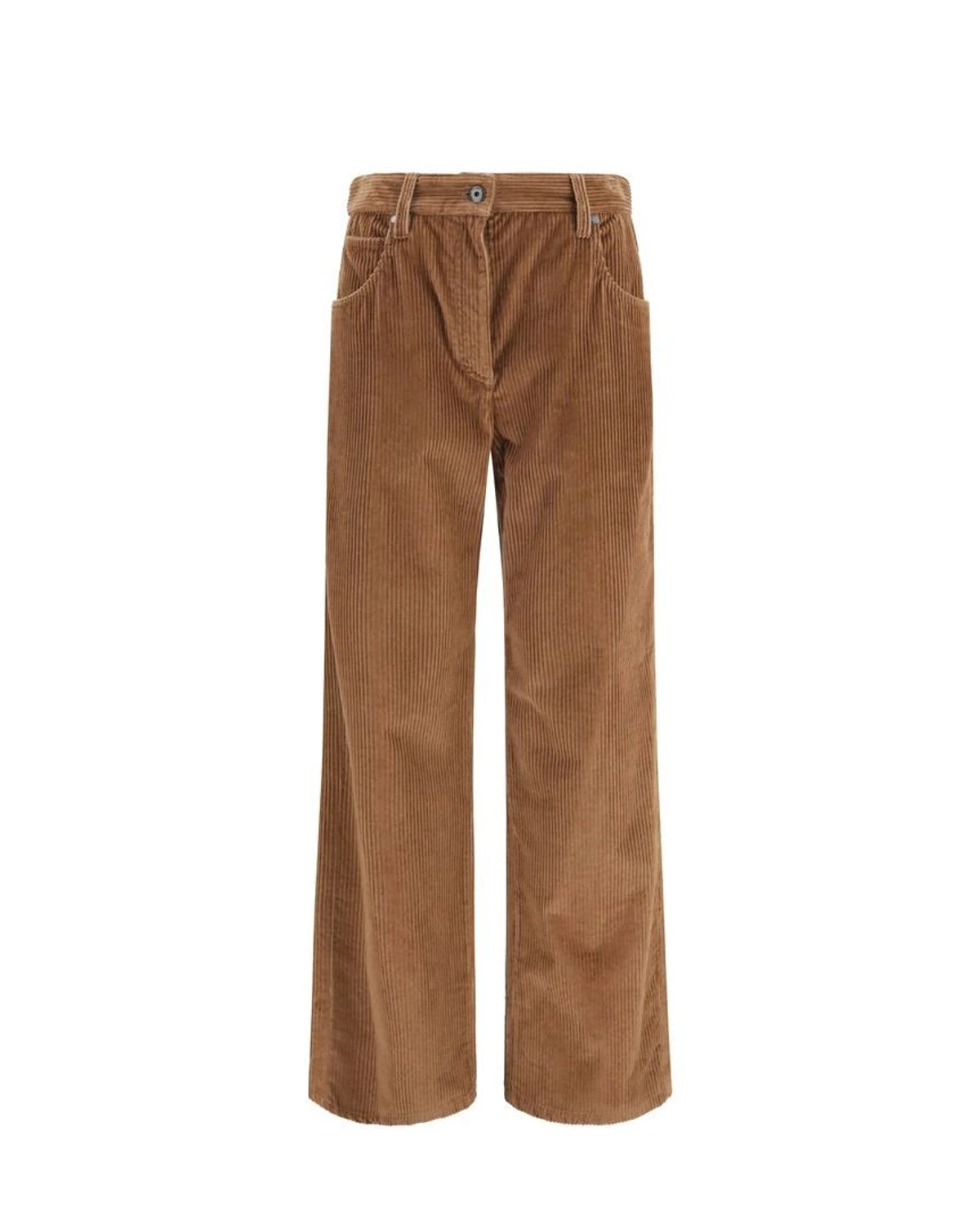 Brunello Cucinelli Trouser in brown, Cotton