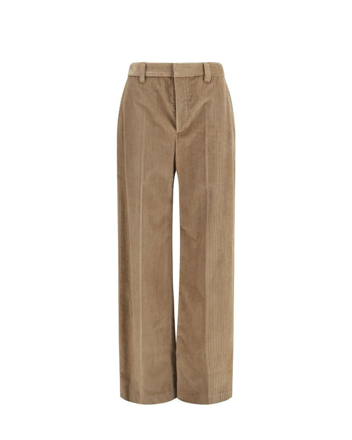 Brunello Cucinelli Trouser in brown, Cotton