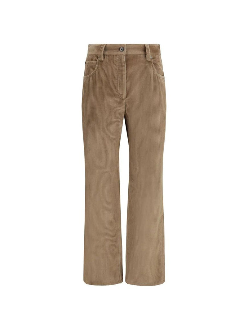 Brunello Cucinelli Trouser in brown, Cotton