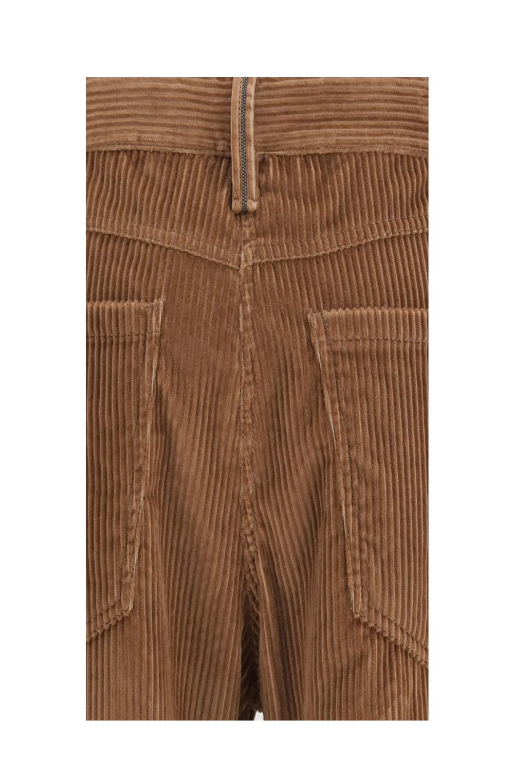 Brunello Cucinelli Trouser in brown, Cotton — view 3